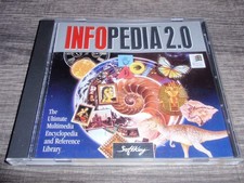 Infopedia 2.0 PC CD-ROM SoftKey 1996 Encyclopedia Reference for Windows 95/3.1 picture
