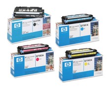 Set 4 New SEALED HP Laser Cartridges Q6470A Q7581A Q7582A Q7583A 502A 3800 picture