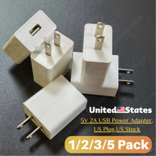 Universal USB A Fast Charging 5V 2A Wall Charger US Block AC Power Adapter Lot picture