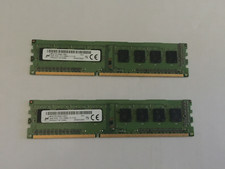 2 Micron 4G Memory RAM 4GB 1Rx8 PC3-12800U-11-11-A1 MT8JTF51264AZ-1G6E1 1412 picture
