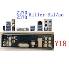Original I/O Shield For ASRock Z270 Killer SLI/ac & Z370 Killer SLI/ac Backplate picture