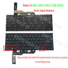 New For MSI Modern 15 A11M A11MU MS-1551 MS-1552 A10RB-033 Backlit Keyboard us picture