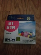 Genuine Epson  81 T081320 - Lt magenta Ink - Stylus R270-RX590 etc picture