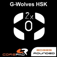 Corepad Skatez G-Wolves HSK Hyperglides Replacement Mouse Feet PTFE Teflon picture