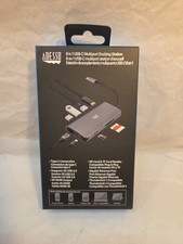 Adesso 8-in-1 USB-C Multi-Port Docking Station TAA Compliant picture