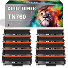 10PK TN760 Toner Cartridge For Brother TN730 MFC-L2710DW L2550DW HL-L2350DW picture