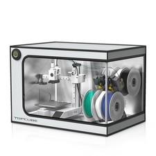 Bambu Lab A1 Mini Combo 3D Printer Enclosure with LED Light and Steel Frame picture