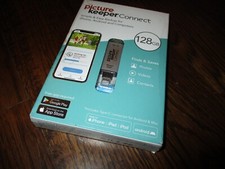 Picture Keeper Connect 128gb for Photo Backup in Silver USB Flash Drive picture