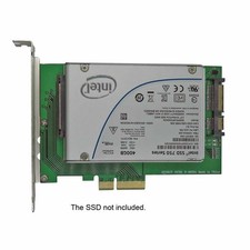 CY  U.2 SFF-8639 Adapter PCIe 2.5' SSD PCI-E X4 intel PCIe3.0 PCI-E3.0 M-KEY picture