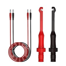 2PCS Multimeter Automotive Test Leads Kit with Wire Piercing Probe Clip, 4mm Ban picture