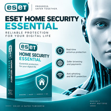 ESET Home Security Essential 2026 - 1, 3, 5, 10 Devices - 1, 2, 3 Years picture