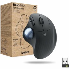 Logitech Ergo M575 for Business Gr aphite Brown Box 910006197 picture