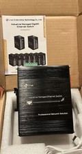 Industrial Hardened Gigabit 12 Port Managed Optical Fiber Ethernet Switch, 8 ... picture