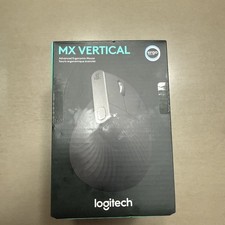 Logitech Advanced MX Vertical Wireless Mouse Ergonomic Rechargeable Graphite picture