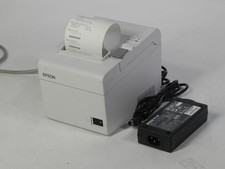 EPSON TM-T20II-M 660 POS THERMAL RECEIPT PRINTER W POWER SUPPLY *TESTED* picture