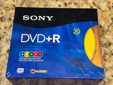 Sony DVD+R 20 pack picture