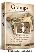 Gramps Family Tree Maker | Genealogy Software Family History Ancestry Research picture