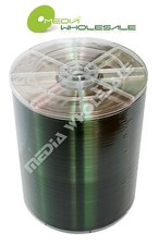 100 Verbatim CD-R CD Silver Shiny Top 52X 700MB Recordable Blank Disc No Logo picture