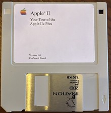 Vintage Apple IIc Plus Computer Your Tour Of The Apple IIc Plus On New 800k Disk picture