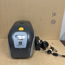 Zebra ZXP Series 1 ID Card Printer Single Side USB Network 431 PRINTS - B (22D) picture