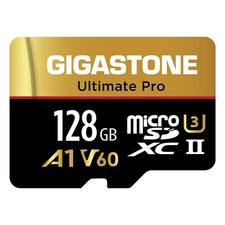 [5-Yrs Free Data Recovery] GIGASTONE 128GB Micro SD Card, Ultimate Pro, Micro... picture