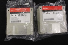 Vintage Novell PerfectOffice v3.0, 9 Program Diskettes, 9 Setup Diskettes NOS S5 picture