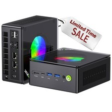 GMKtec Gaming Mini PC AMD Ryzen 9 8945HS Up to 5.2GHz 32GB DDR5 RAM 2TB SSD WiFi picture