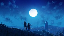 Landscape moon moonlight art arrival full Custom Gaming Mat Desk picture
