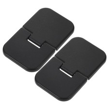 2Pcs Reusable Metal Mini Laptop Cooling Stands Black Portable for Office Travel picture