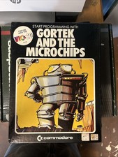 VTG GORTEK AND THE MICROCHIPS for use with COMMODORE 64 Complete Set picture