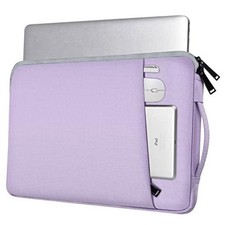 17 17.3 inch Laptop Bag for Women, Computer Sleeve Case 17-17.3 Inch Purple picture