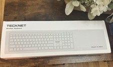TECKNET Premium Bluetooth Keyboard for Mac, MacBook Pro/Air, iMac, White picture