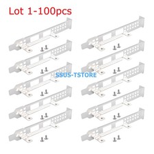 Lot Long Full Height Bracket for Intel X520-DA2 X520-SR2 X710-DA2 82599ES picture
