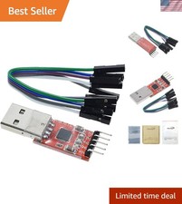 USB 2.0 to TTL CP2102 Module with Jumper Wires - Compact & Versatile Design picture