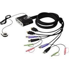 Aten CS692 KVM Switch 2 PC 1920x1200 6 USB 4 HDMI picture