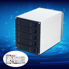 HDD Enclosure Hot Swap Cage 5-Bay 3 x 5.25
