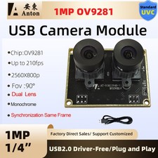 1MP OV9281 Dual Lens Camera Module Global Shutter Monochrome 210fps Same Frame picture