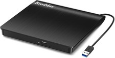 Rioddas External CD/DVD Drive for Laptop USB 3.0 Player +/-RW Burner Portable picture