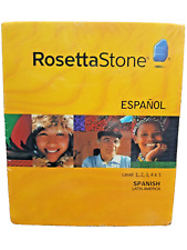 rosetta stone spanish level 1-5 sealed new picture