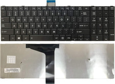 New Keyboard for Toshiba Satellite C50-A C55-A C55D-A Laptop Replacement US Blac picture