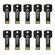 Lot 50PC 1/2/4/8/16GB Key Shaped USB Flash Drive Memory Stick U Disk Custom Logo picture