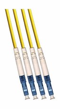 100M OUTDOOR ARMORED LC-LC 4 STRANDS 9/125 SINGLEMODE FIBER OPTIC CABLE picture