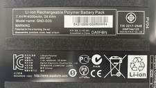 Original GND-D20 7.4V 4000mAh 29.6Wh battery For GIGABYTE S1080 series battery picture