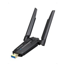 BrosTrend AXE5400 WiFi 6E USB Adapter Tri-Band 6GHz 5GHz 2.4GHz AX8 picture