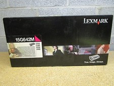 Genuine Lexmark High Yield 15G642M 15G042M C752 C762 X752 X762 OEM New Open Box picture