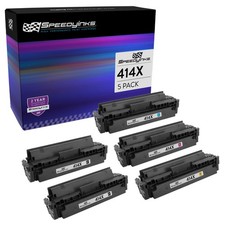 Speedy Replacement for HP 414X Black Cyan Magenta Yellow 5PK Toner for M479fdw picture