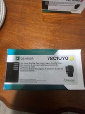 Lexmark Standard Yield Toner Cartridge - Yellow (78C1UY0) picture