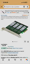 Sedna SE-PCIE-m2SSDx4-R-MA M.2 Internal PCIe Interface Card Adapter picture