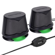 Enhance Enpcsb2100Gnws 10-Watt Sb2 High-Excursion Computer Speakers With Lights picture