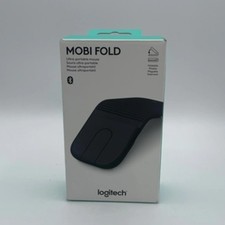 New Logitech Mobi Fold MR0121 Wireless Mouse Black picture